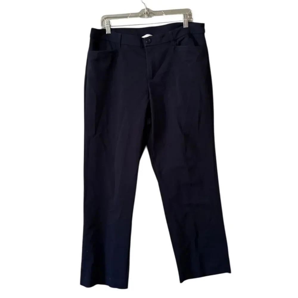 Christopher & Banks Women Size 14 Dress Slacks Trousers Pants Office Career City